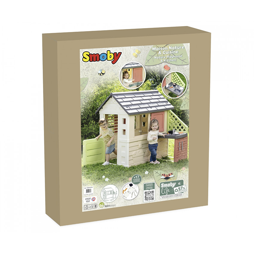 Maison Nature avec cuisine Smoby Life 