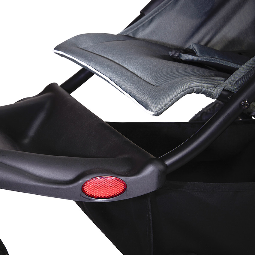Poussette jogger Stella noir 