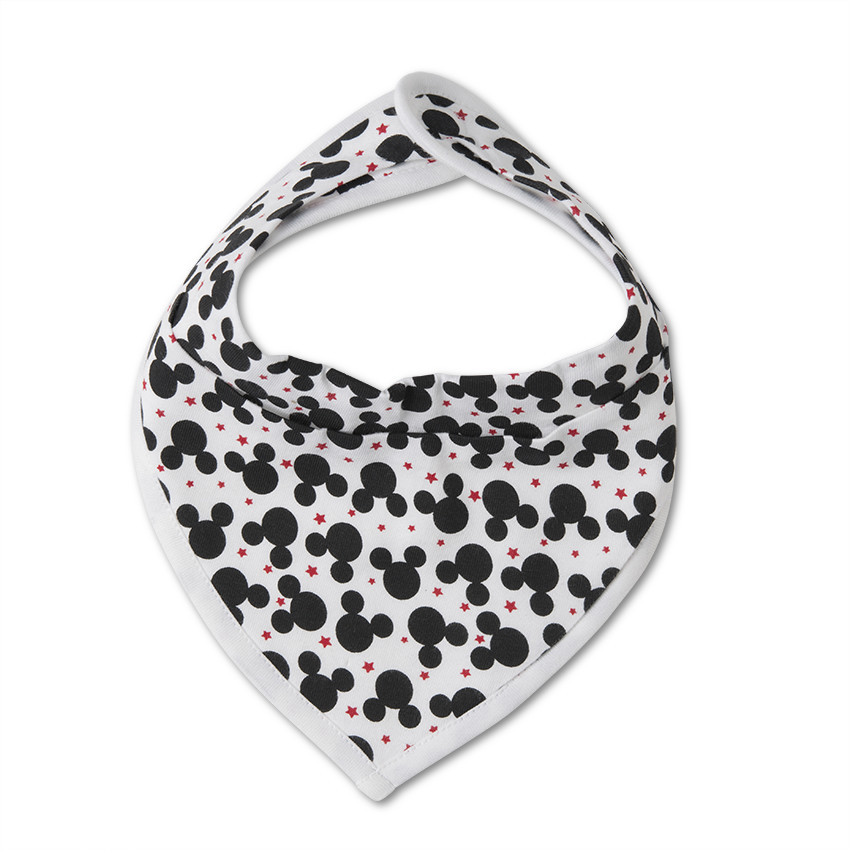 Set de 2 bavoir en jersey Disney print Mickey 