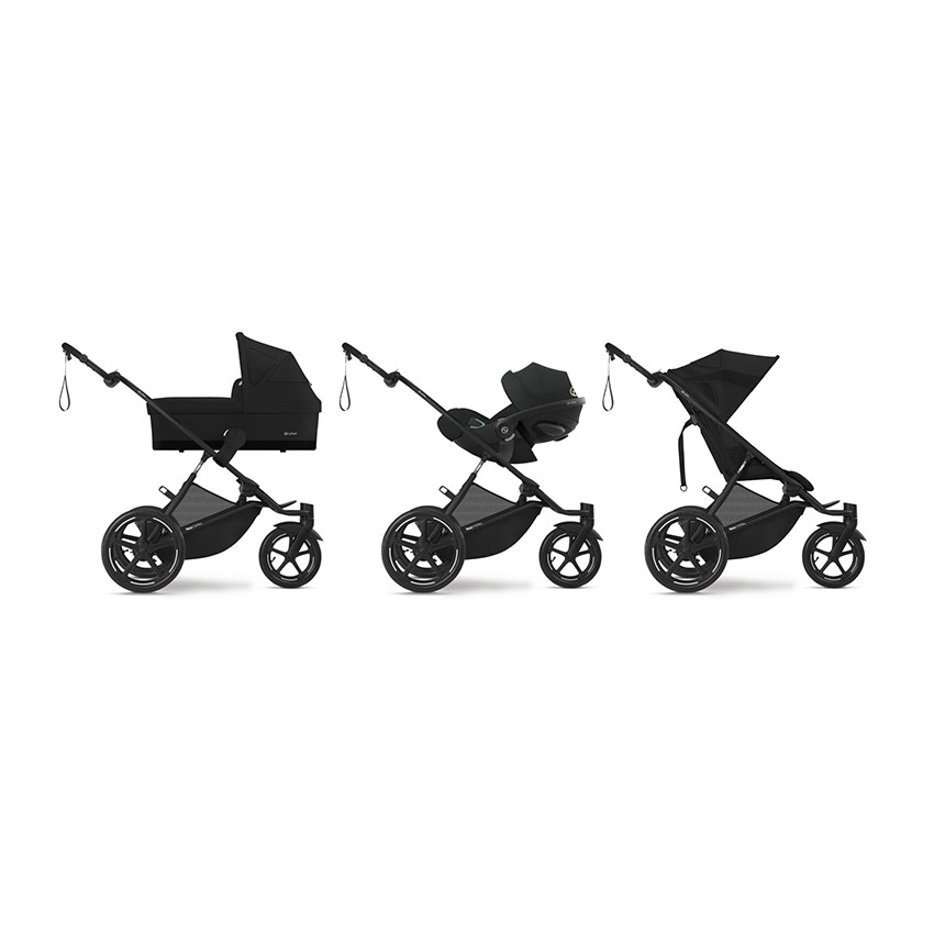 Poussette sportive tout-terrain Avi Spin moon black 