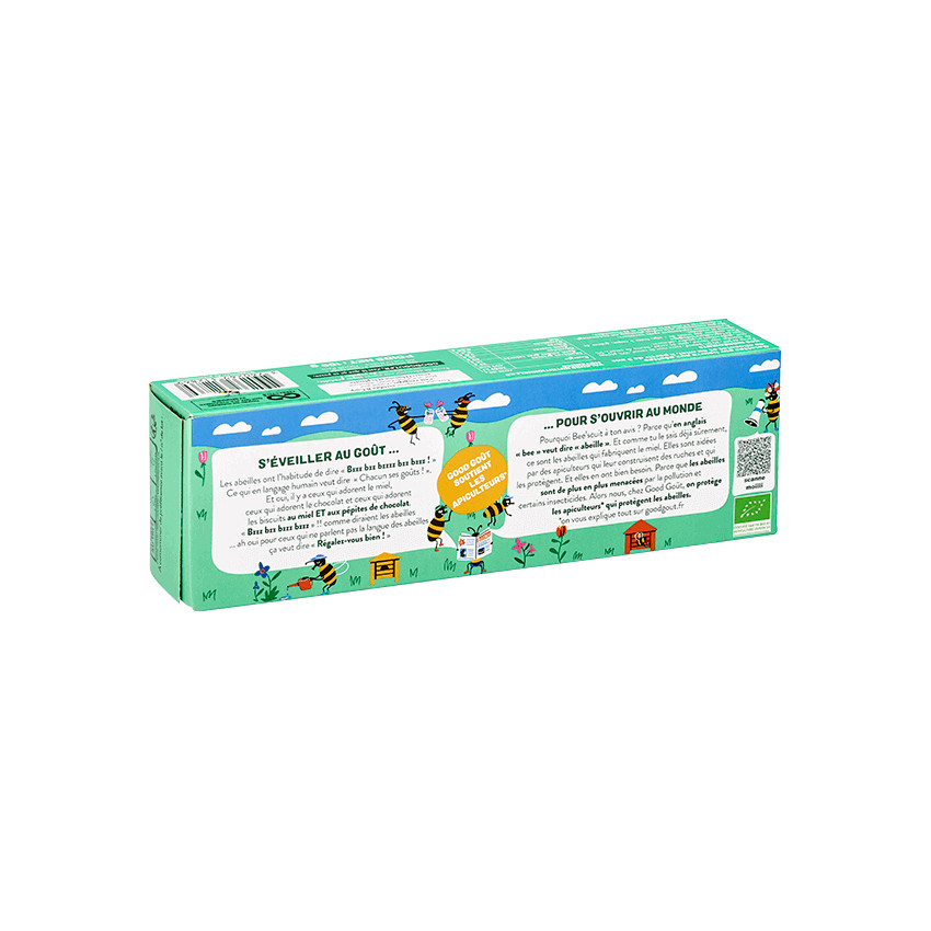 Bee'scuits miel et chocolat - 100g 
