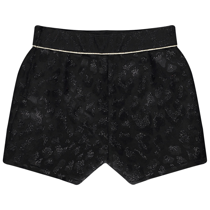 Short de fête en jacquard irisé pour fille 