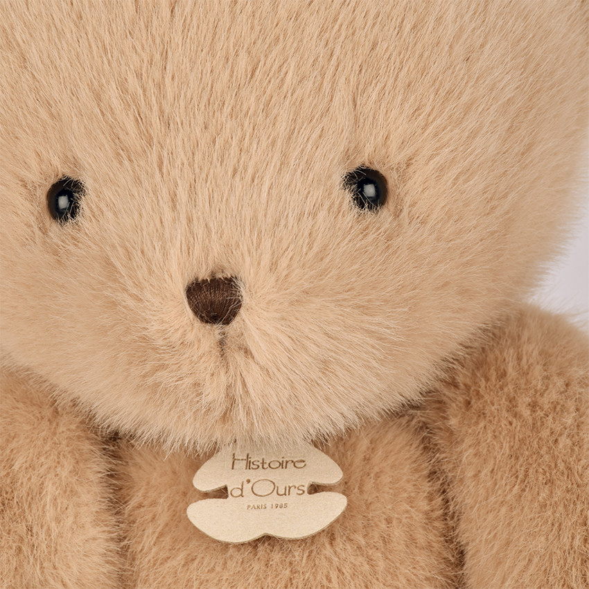 Peluche Ours Clémentin 38CM Miel/Amande 