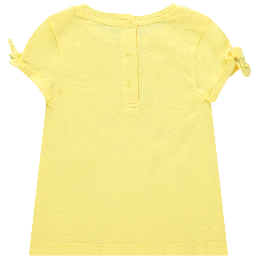 T-shirt manches courtes print Minnie Disney et noeuds 