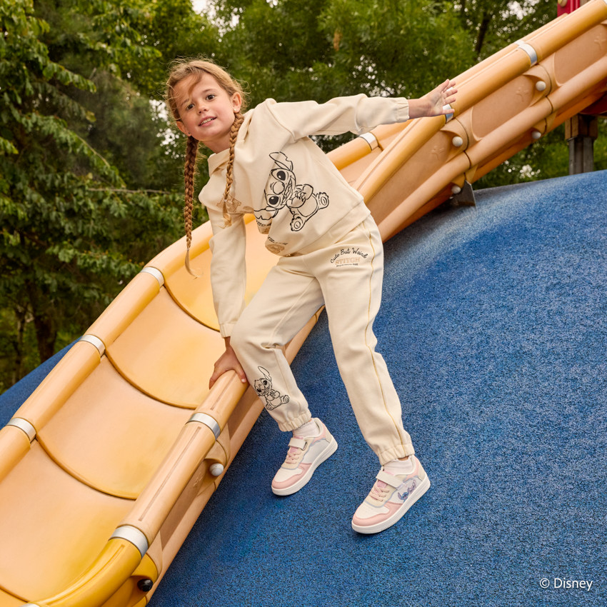 Jogging molleton printé Stitch Disney pour fille