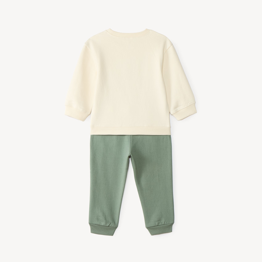 Ensemble de jogging bébé garçon en molleton print fantaisie 