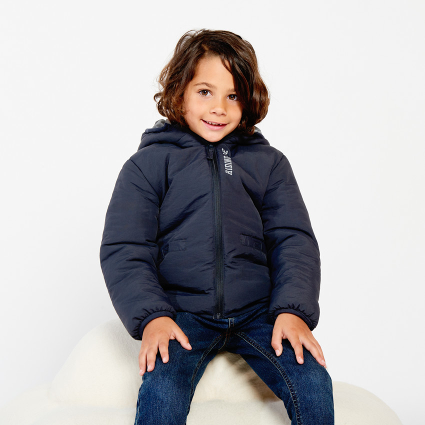 Coupe-vent réversible et réfléchissant pour garçon 