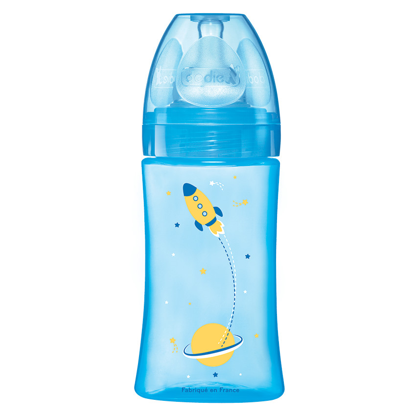 Biberon Initiation+ 270 ml - Bleu 