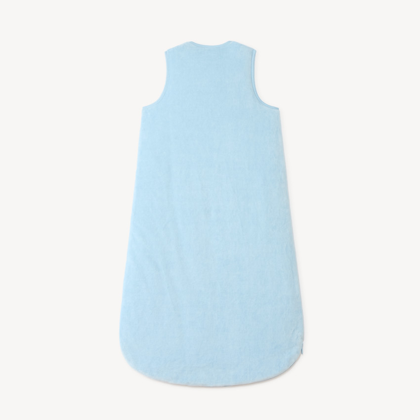 Gigoteuse sans manches en velours broderie robot TOG 4 