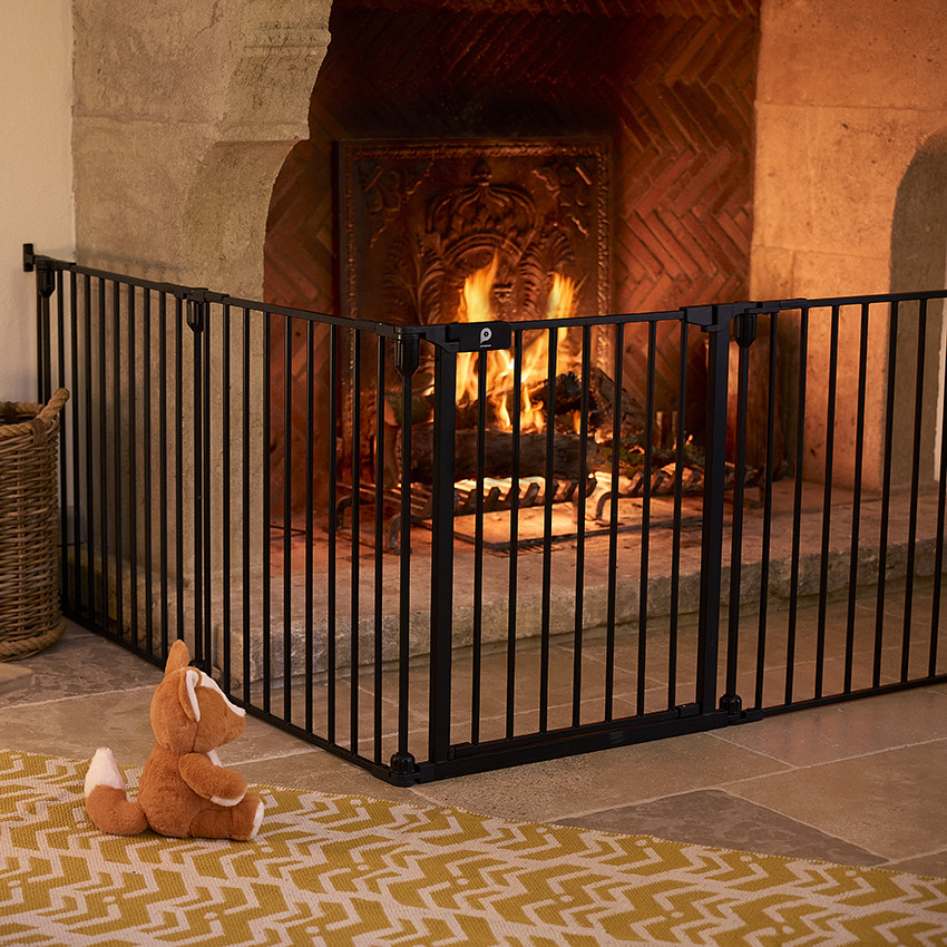 Barrière de sécurité anti-feu pour cheminée 