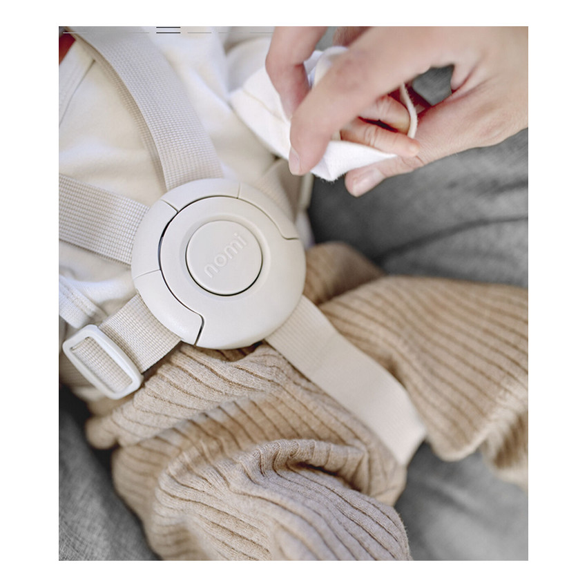 Transat Newborn set chaise haute NOMI - Noir /Gris Rose 