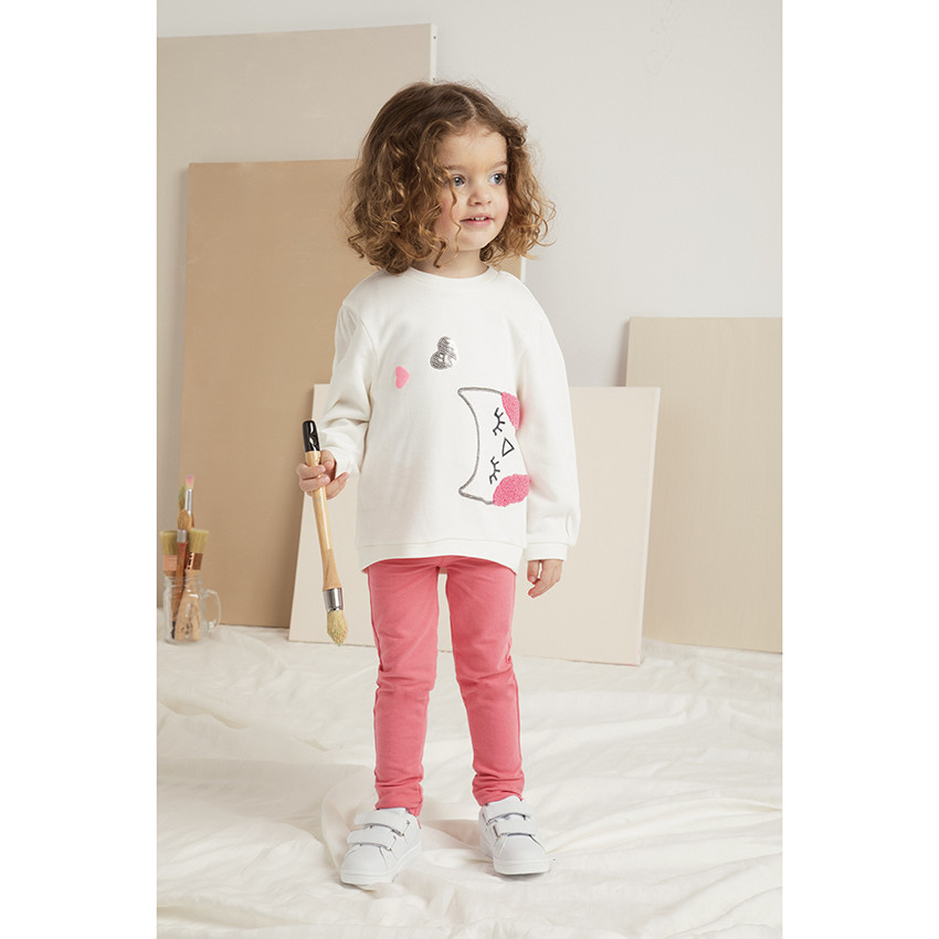 Legging unis pour bébé fille