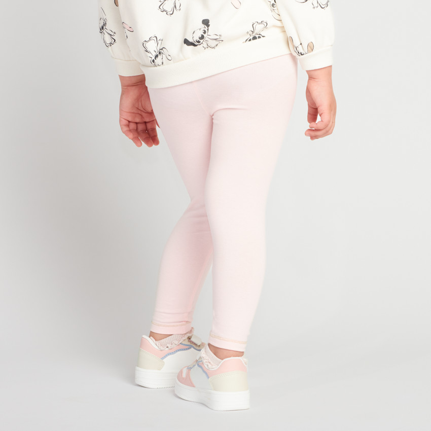 Caleçon long uni Stitch Disney pour bébé fille  