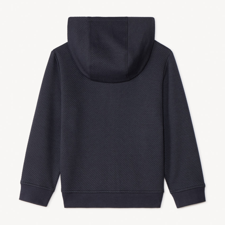 Gilet à capuche en molleton fantaisie pour garçon 