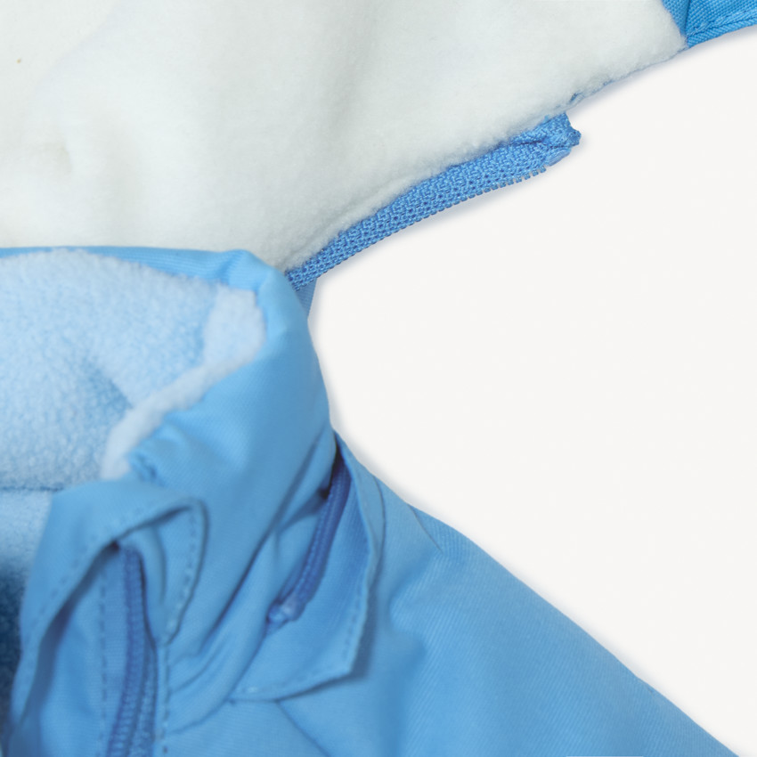 Combi-pilote de ski pour bébé garçon avec finitions différentes selon l'âge 