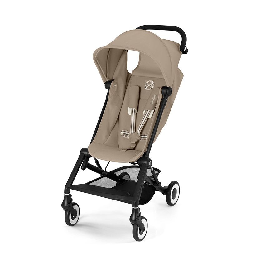 Poussette de voyage ultra-compacte Agis almond beige