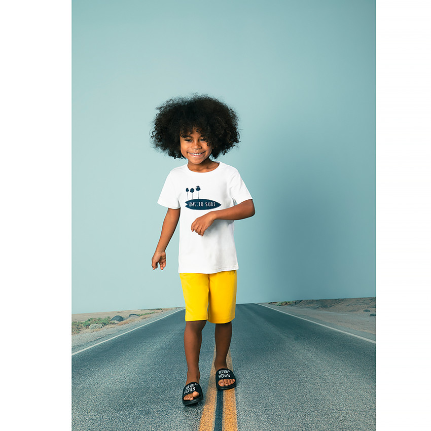 Ensemble de plage t-shirt + short pour garçon 