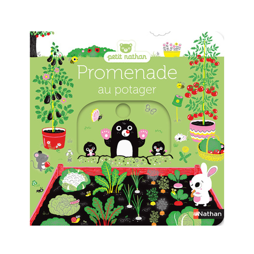 Livre Promenade au potager 