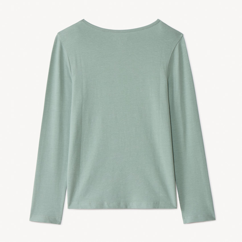 T-shirt manches longues avec sequins fantaisie pour fille  