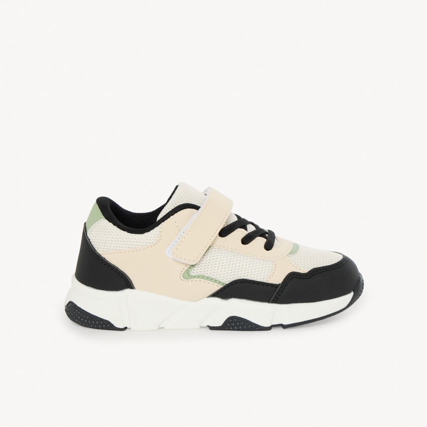 Baskets de sport en mesh avec empiècements pour garçon 