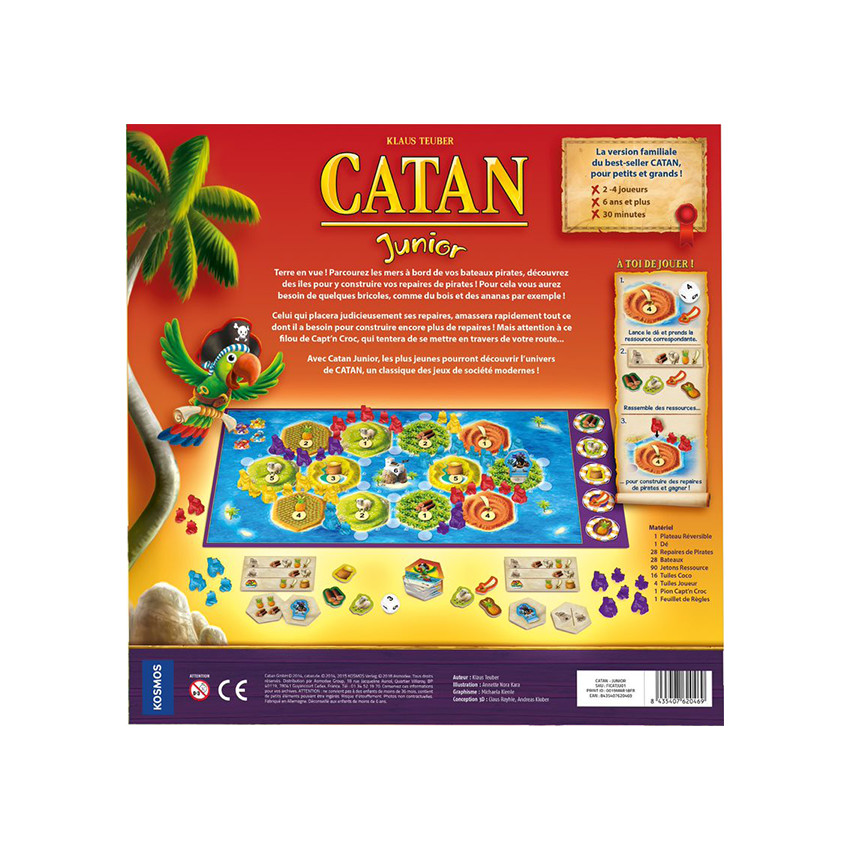 Jeux de Société - Catane Junior Main Jeux de Société - Catane Junior