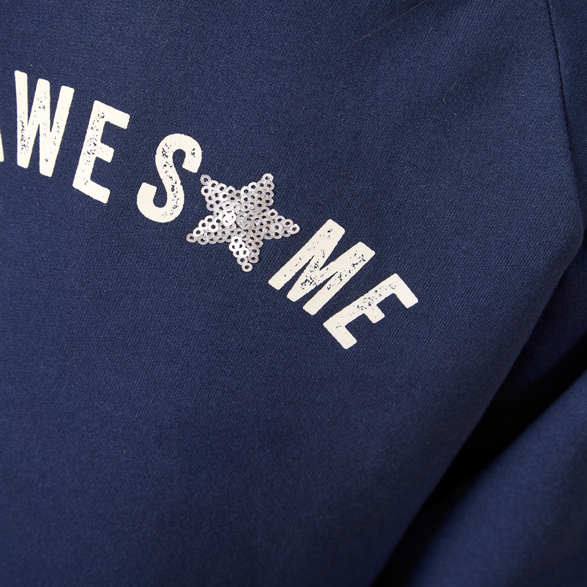 Robe manches longues bi-matières avec bas à carreaux pour fille 