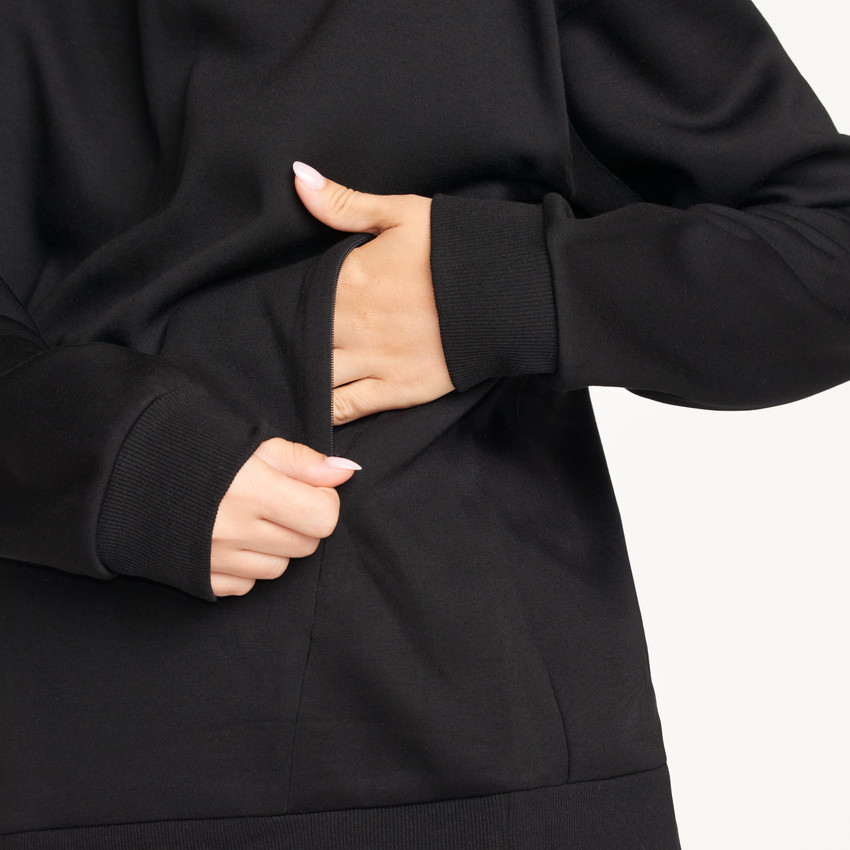 Sweat molleton grossesse et allaitement détails fantaisie 