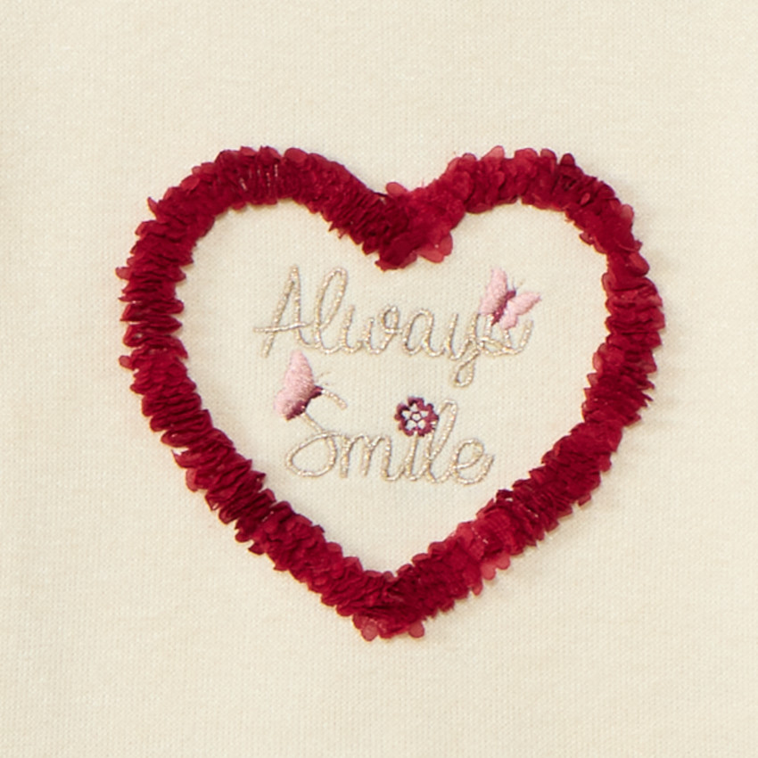 Ensemble 2 pièces en coupé-cousu pour bébé fille 