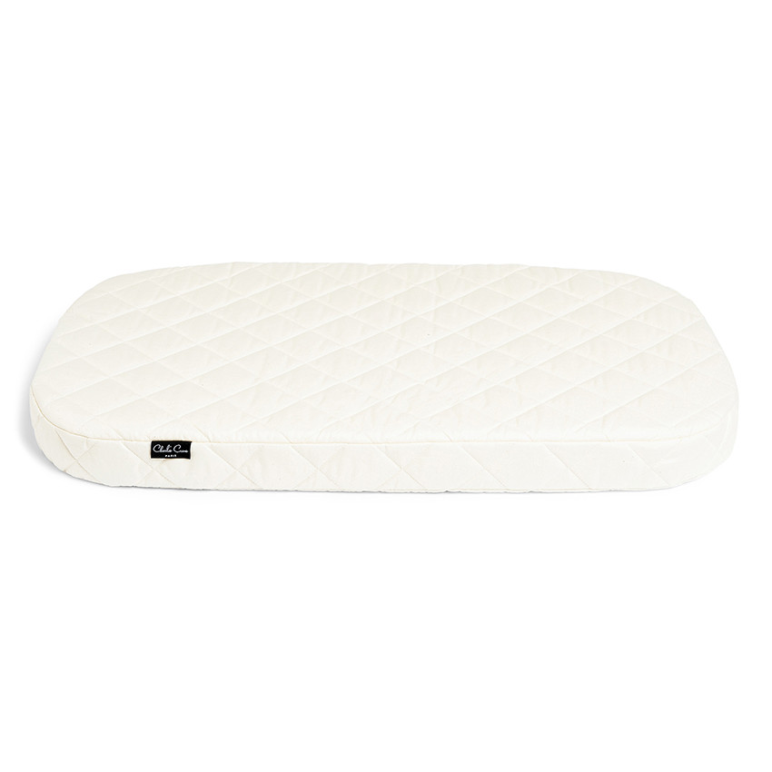 Berceau Kumi avec matelas Organic - Lacets Hazelnut  