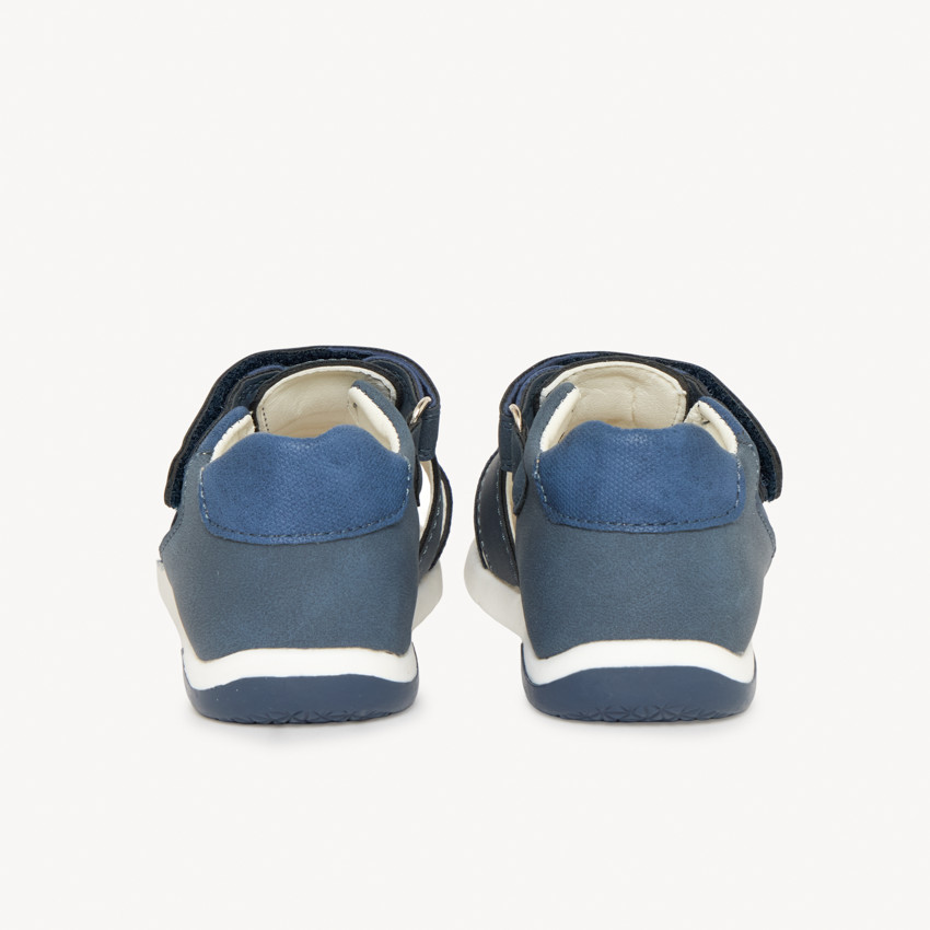 Sandales fermées à scratch pour bébé garçon 