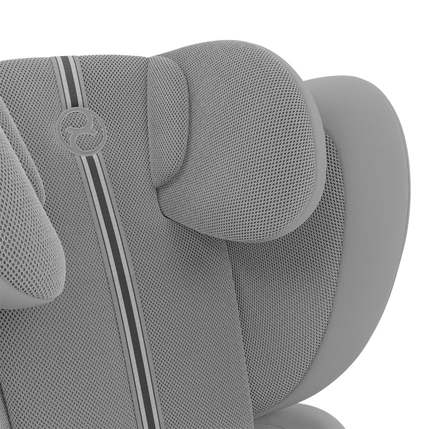 Siège-auto pliable Solution G2 i-Fix tissu Plus stone grey 