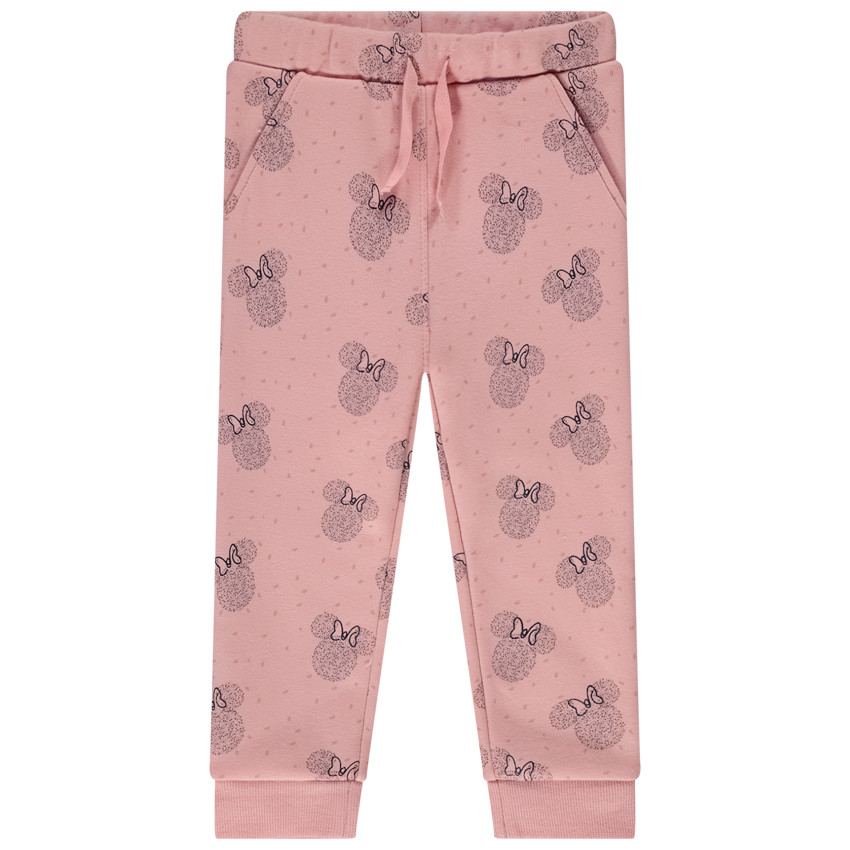 Jogging en molleton imprime Minnie Disney pour bebe fille