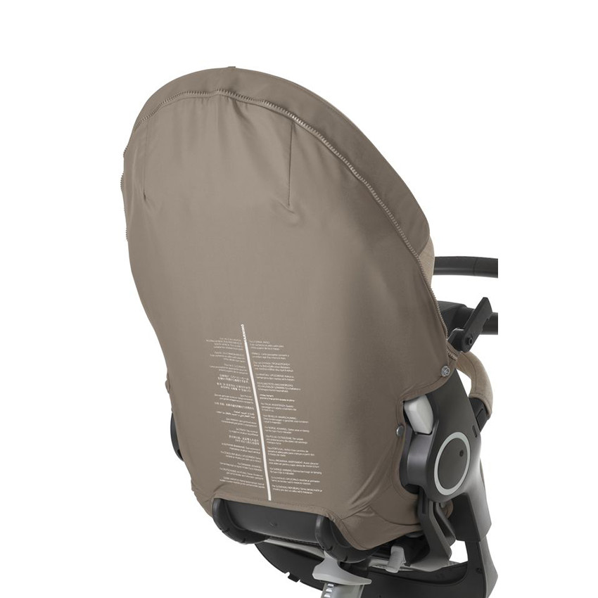 Couverture pour arrière d'assise - Marron 