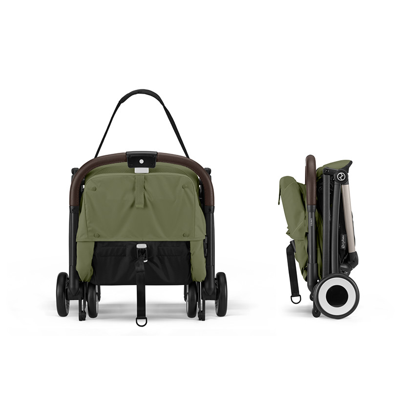 Poussette canne ultra-compacte Orfeo taupe/moss green 