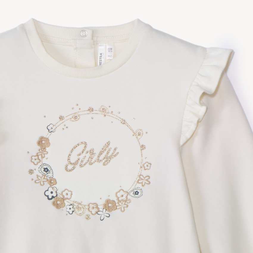 Ensemble jogging en scuba pour bébé fille 