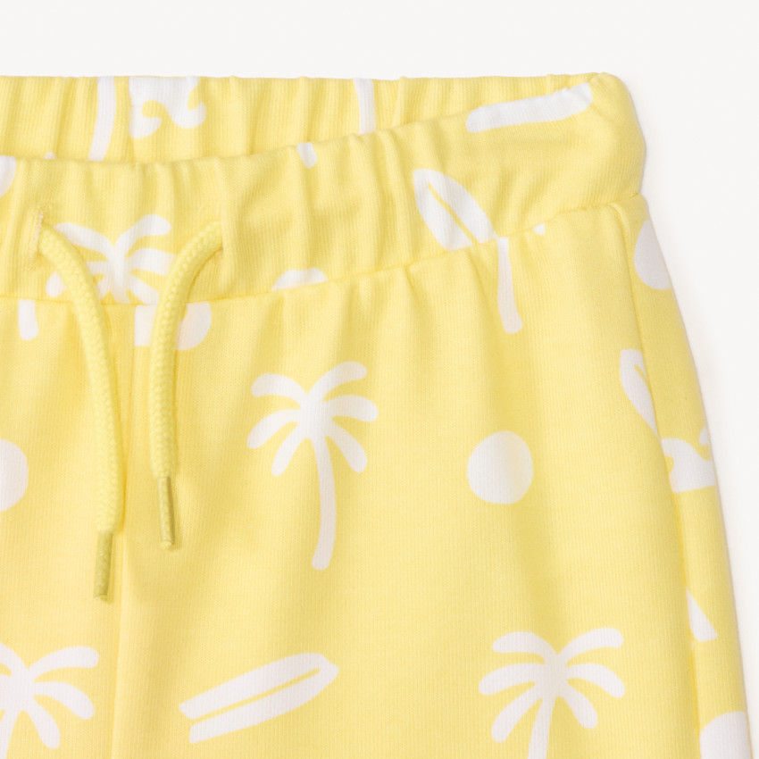 Ensemble 2 pièces t-shirt manches courtes + short imprimé surf pour bébé garçon 