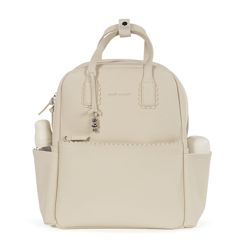 Sac à langer - Sac à dos Icon Cream - Ecru (Pasito a pasito) - Image 6