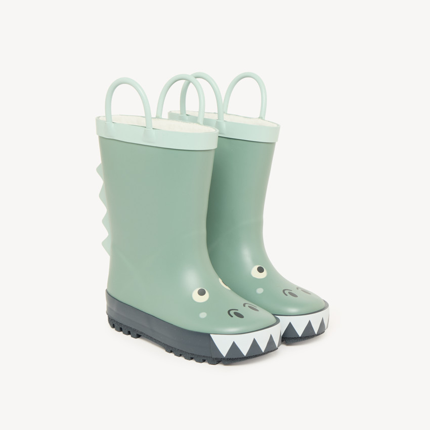 Bottes de pluie dinosaure bébé garçon 
