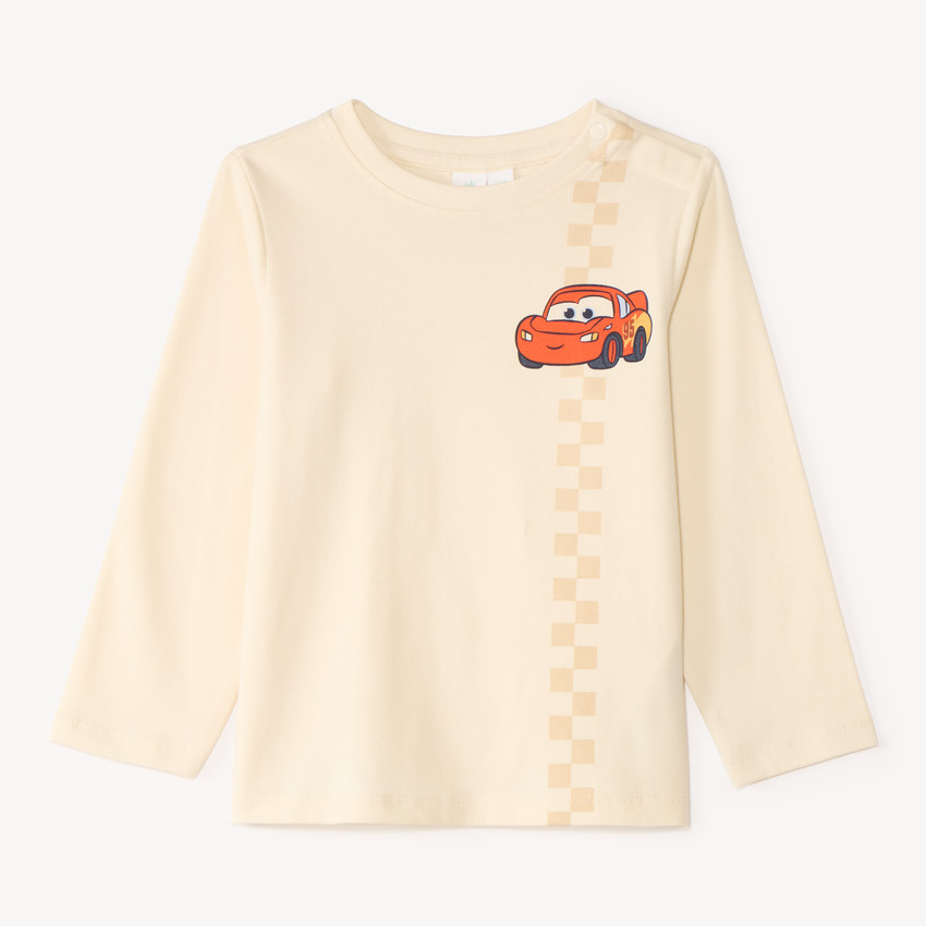 T-shirt manches longues bébé Flash McQueen Cars Disney