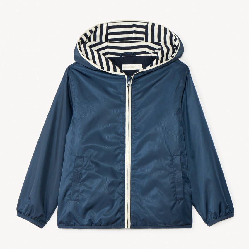 Coupe-vent avec 50% de polyester recyclé pour garçon