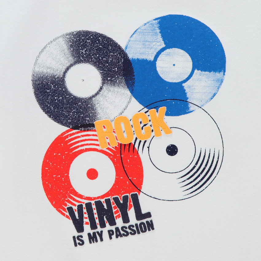 T-shirt manches longues print vinyles 