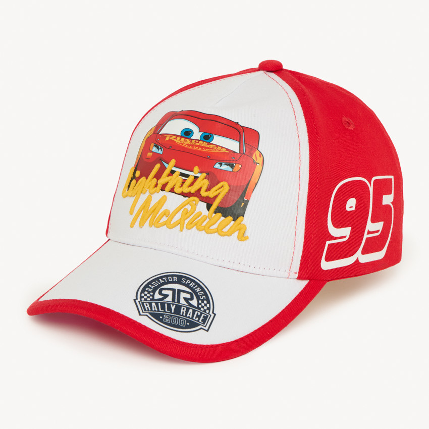 Casquette en twill bicolore Flash McQueen Disney-Pixar pour garçon 