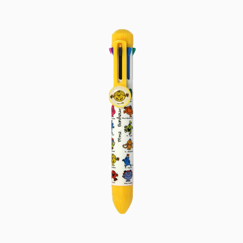 Stylo 8 couleurs Monsieur/Madame  