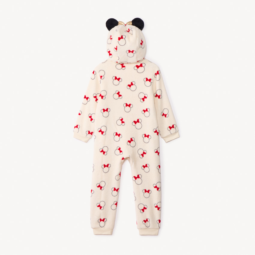Surpyjama ludique Minnie Disney en sherpa pour fille 