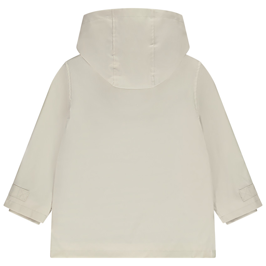 Parka gomme déperlante à doublure rayée pour garçon 