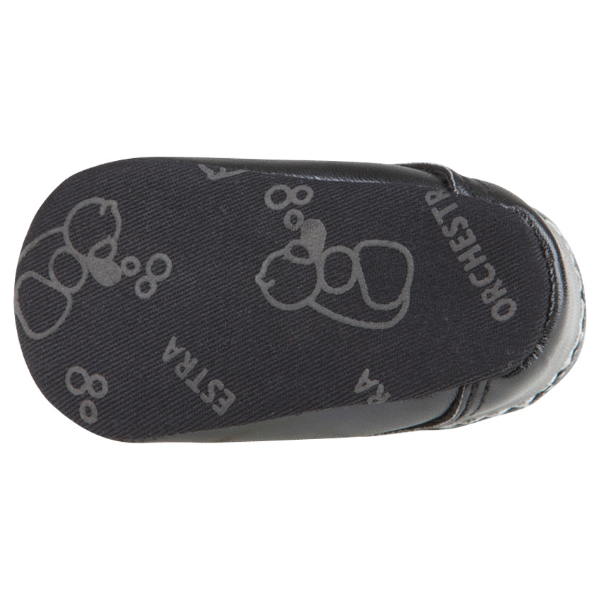 Bottillons noirs à lacets 