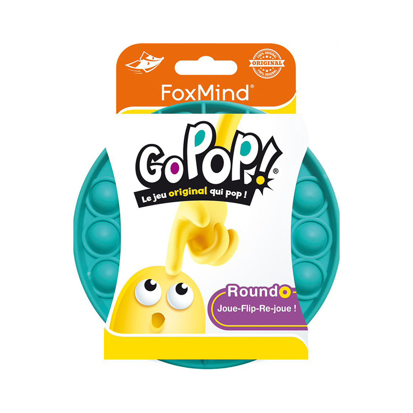 Go Pop ! Roundo Mauve-Jaune-Turquoise 