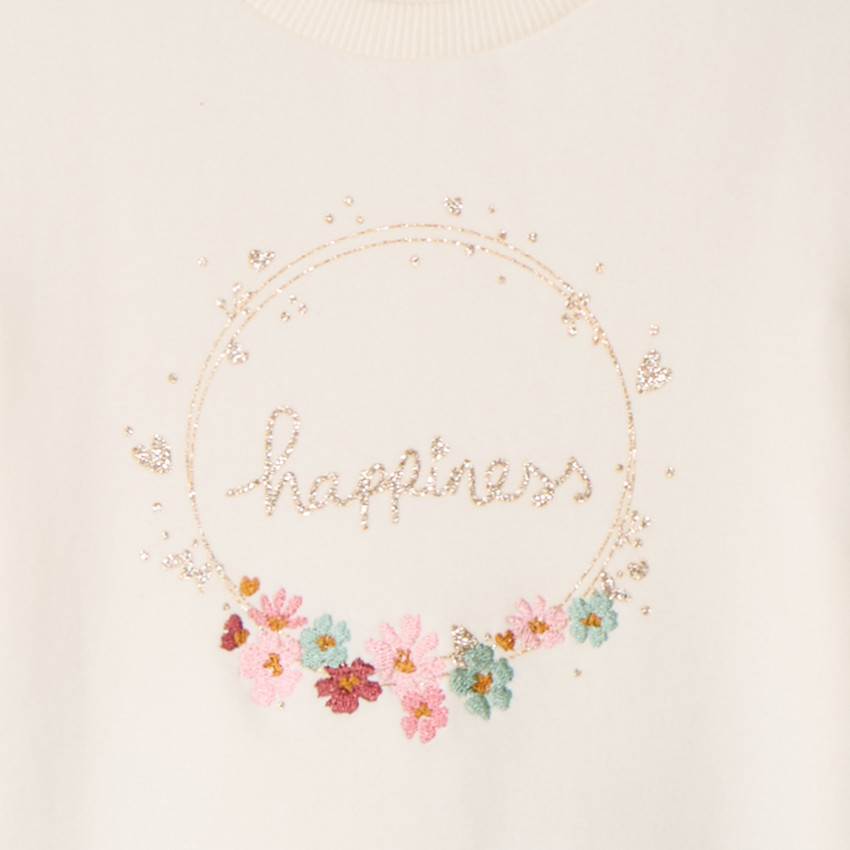 Ensemble sweat + jogging fantaisie pour bébé fille 