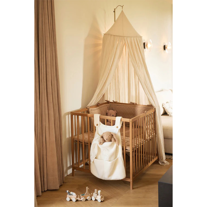 Tapis de parc 75x95cm Check Knit Biscuit 