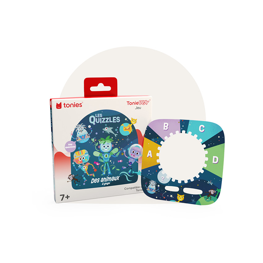Jeu Tonieplay pour Toniebox 2 - Les Quizzles, des animaux à gogo 